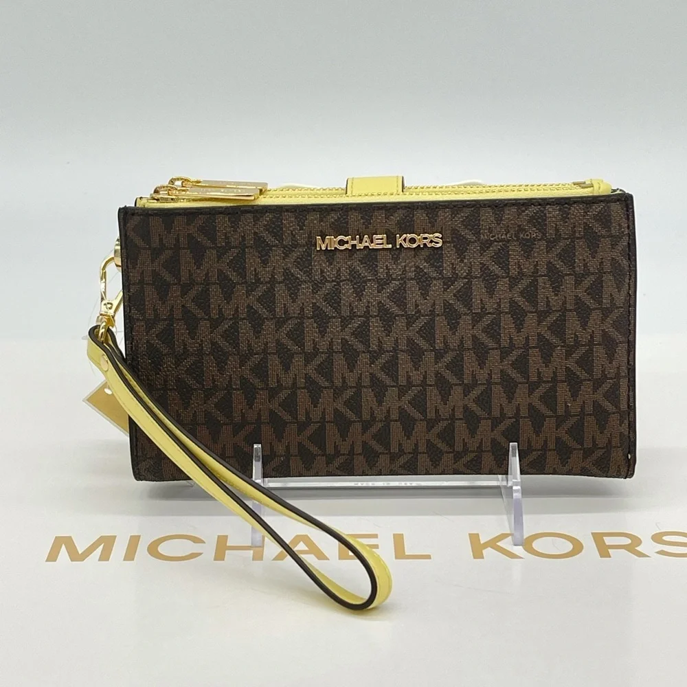 Michael Kors Large Double Zip Wallet Wristlet